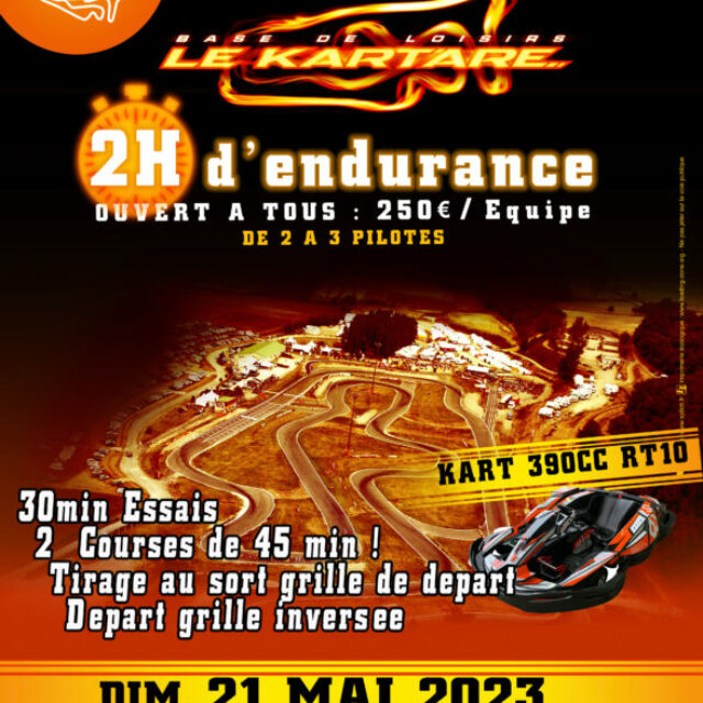 Endurance 2 heures 390cc du 21 mai 2023