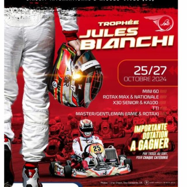 Trophée Jules Bianchi du 25 au 27 octobre 2024